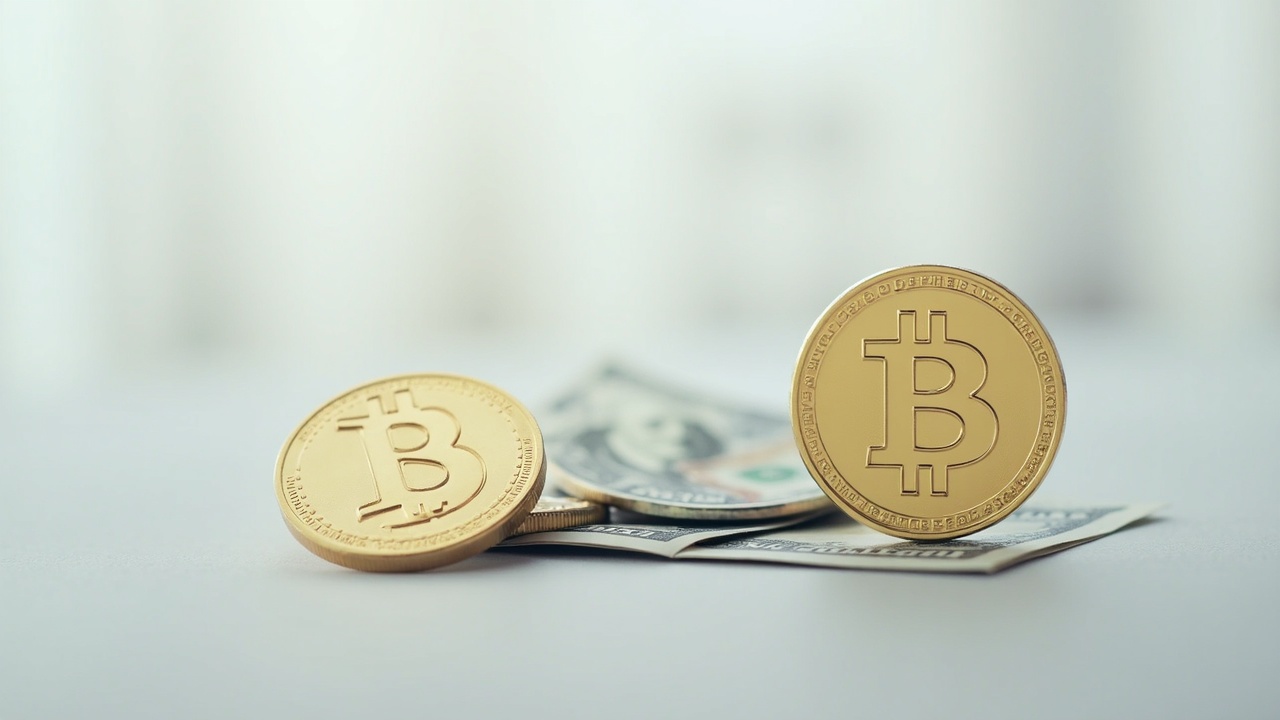 Editorial header shows USDT fading to fiat as USDC rises, with regulatory scales and audit icons on a crypto backdrop.