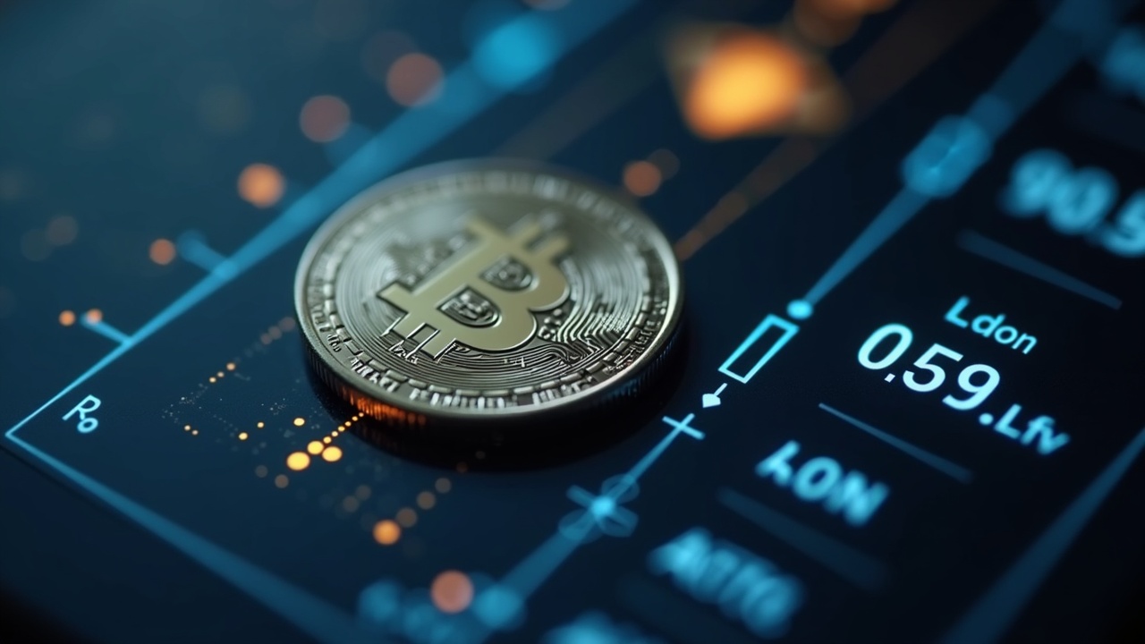 Close-up of a digital loan interface with XRP, DOGE, ADA, LTC as on-chain collateral under Morpho on Base, 49% LTV.