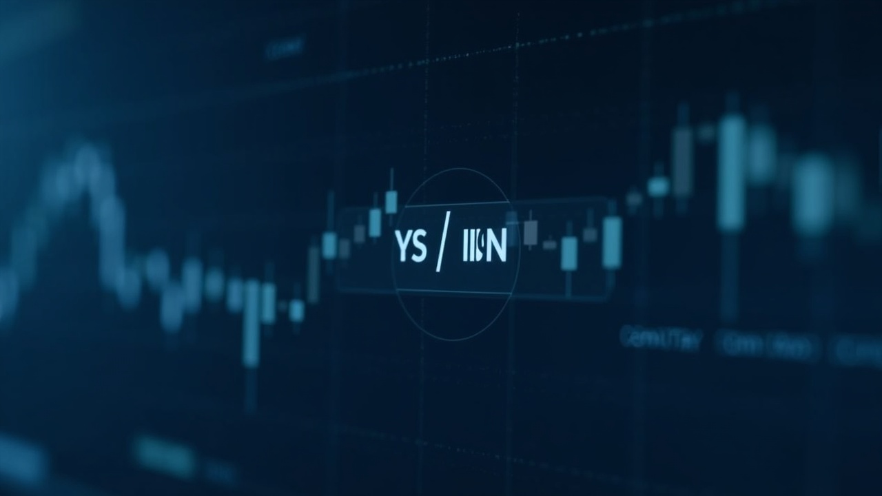 Close-up of a binary yes/no contract on a trading screen with rolling timelines and a subtle regulatory watermark.