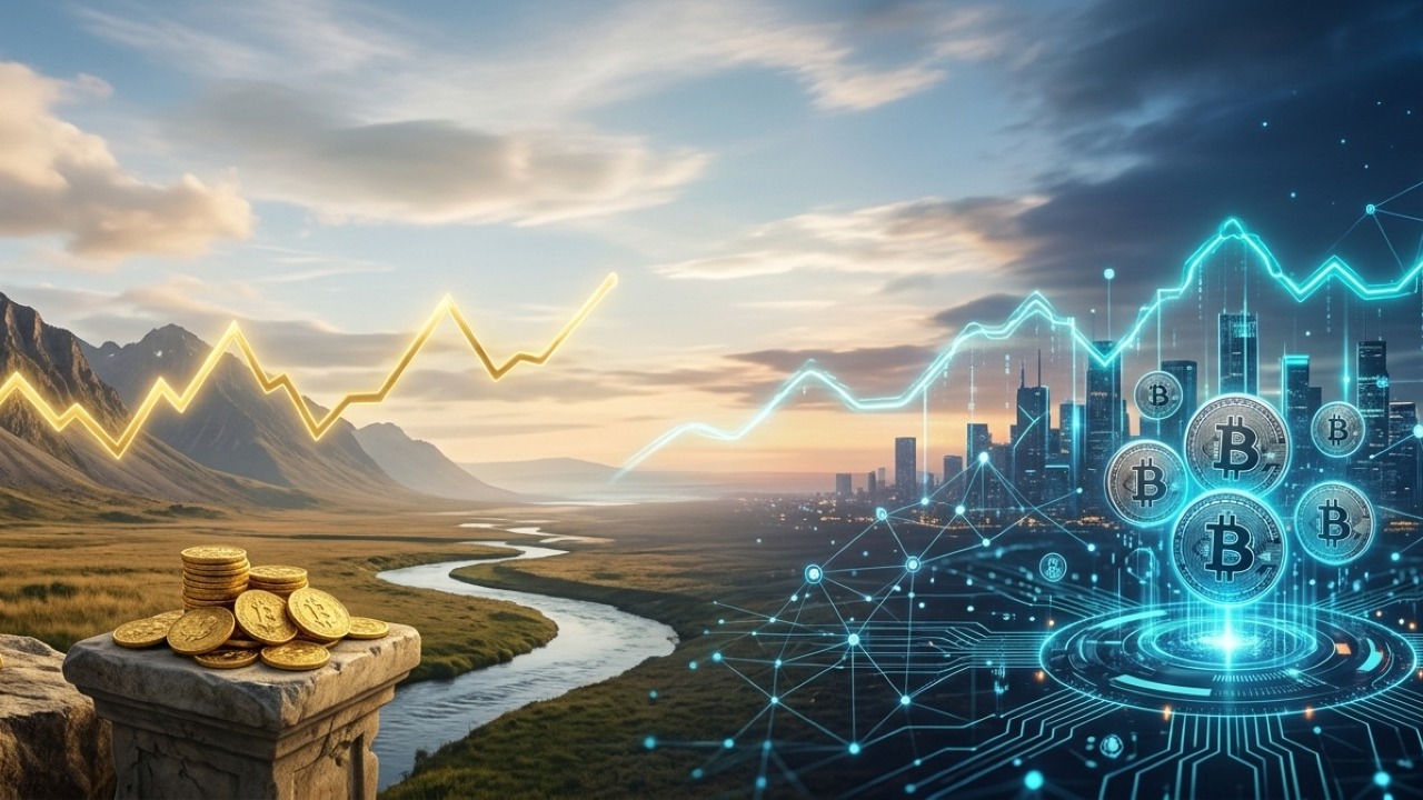 Bitcoin and gold correlation