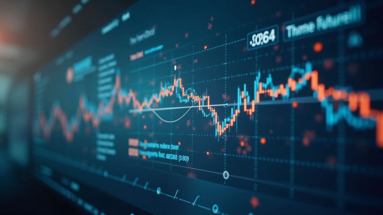 Photorealistic header showing a Thai financial hub with a derivatives dashboard overlay, neutral tones.