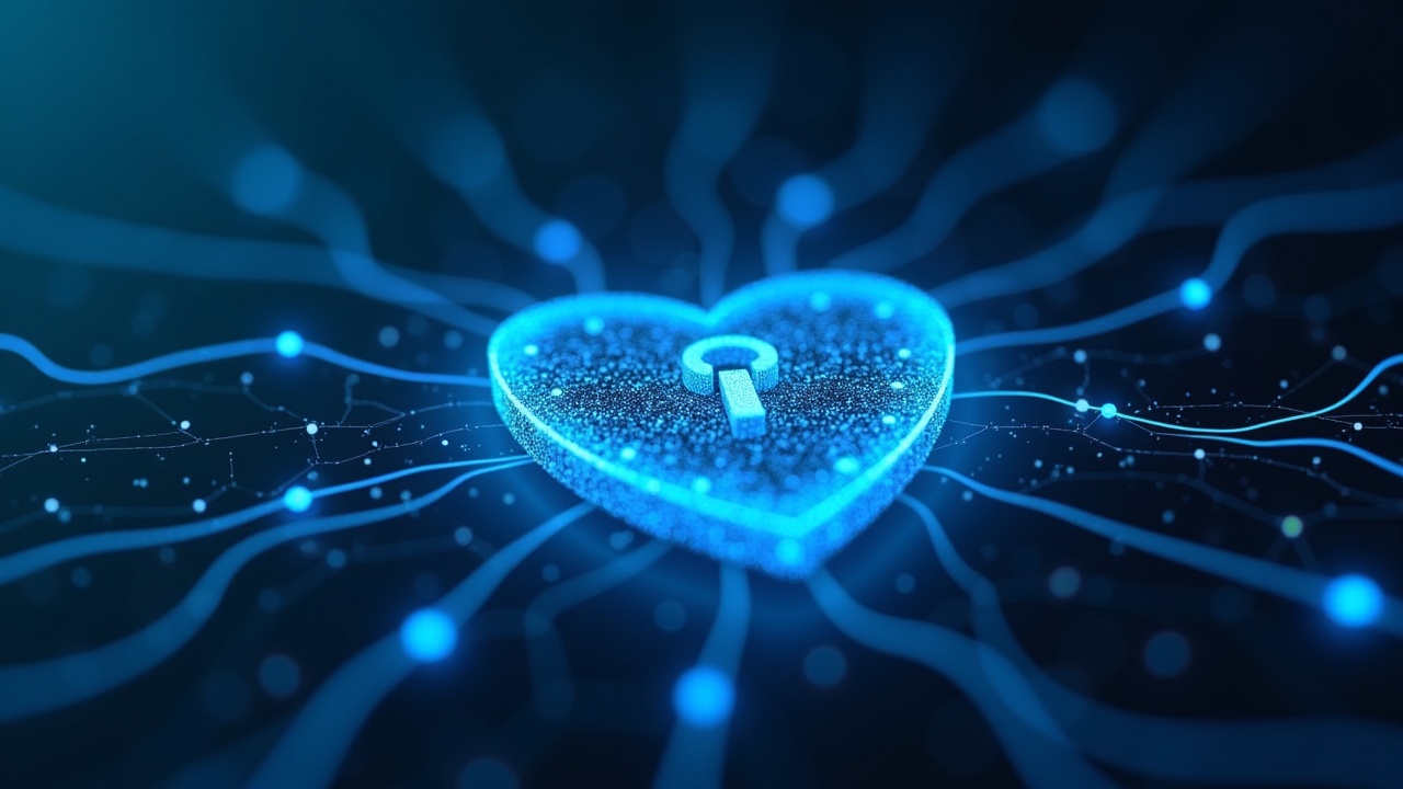Photorealistic close-up of a multi-layer security shield bridging two glowing blockchain networks with CCIP-inspired blue light.