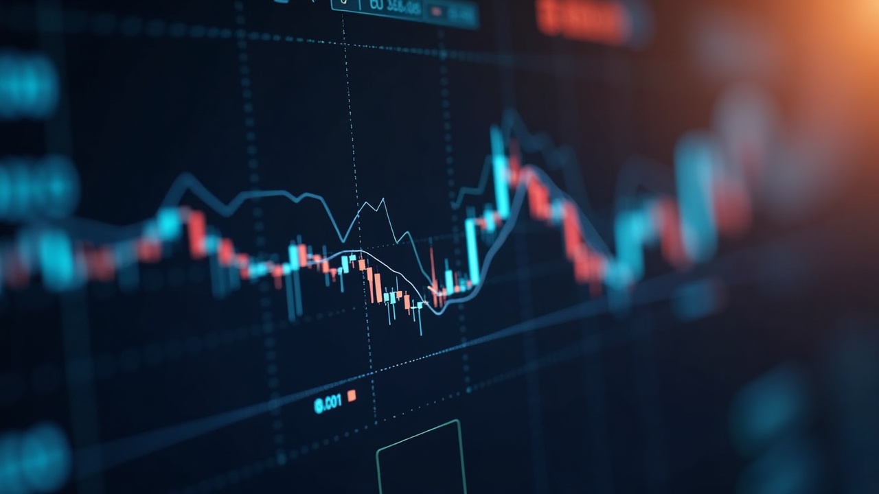 Photorealistic close-up of a crypto predictive liquidity dashboard with forward-looking graphs and a subtle glow.