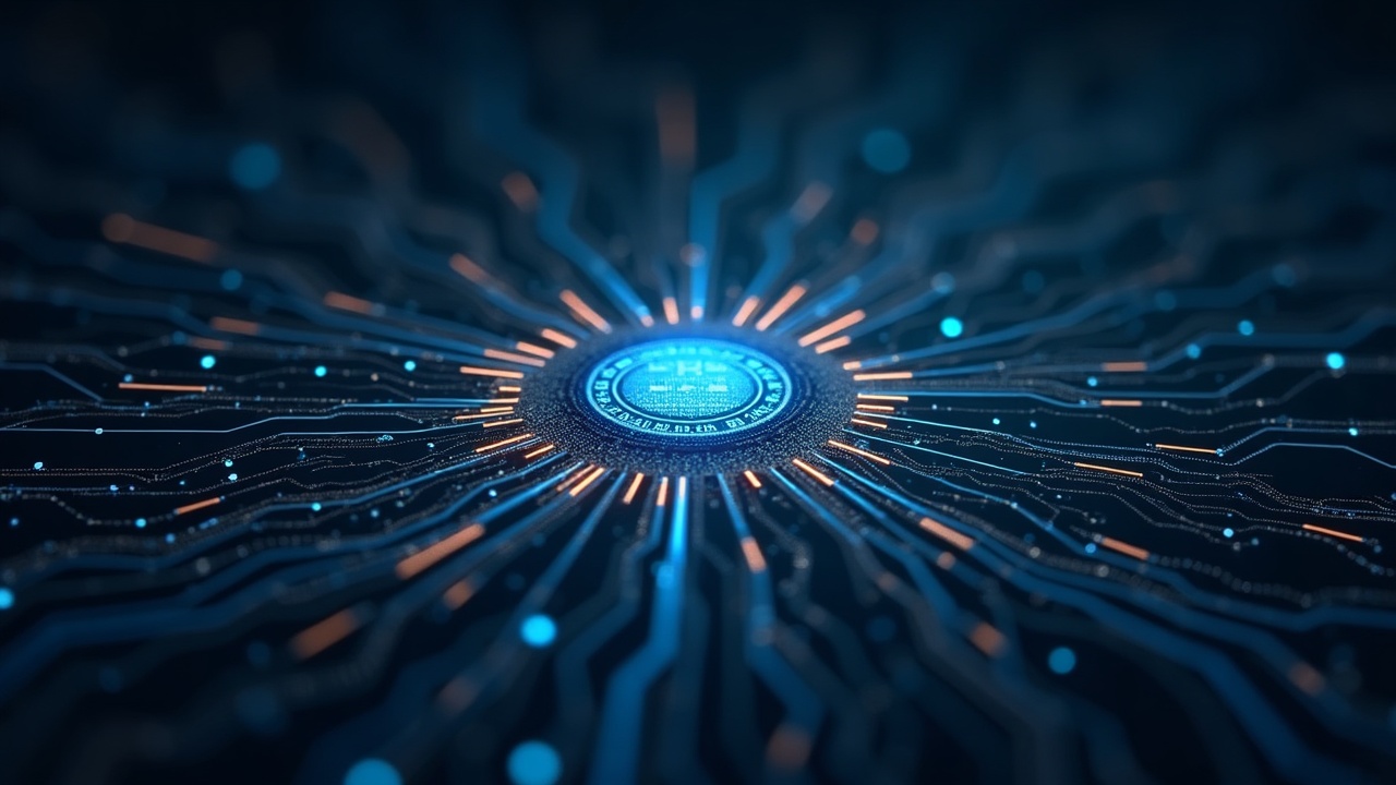 Photorealistic header of CRE as a settlement hub with offchain data streams converging to a verifiable on-chain outcome.