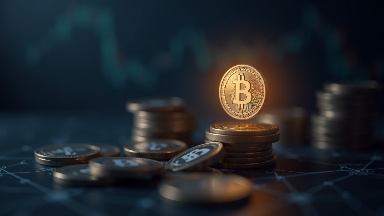 Photoreal editorial of a glowing HYPE token rising over a backdrop, symbolizing on-chain purchases and ETF flows.