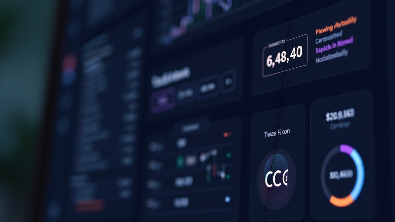 Sleek dashboard displaying new token launches on Robinhood Chain with Uniswap branding.