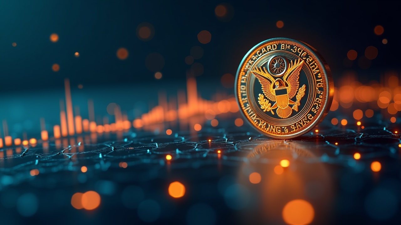 Photorealistic header showing tokenized U.S. Treasury bonds flowing on XRPL with JPMorgan, Mastercard and Ripple logos.