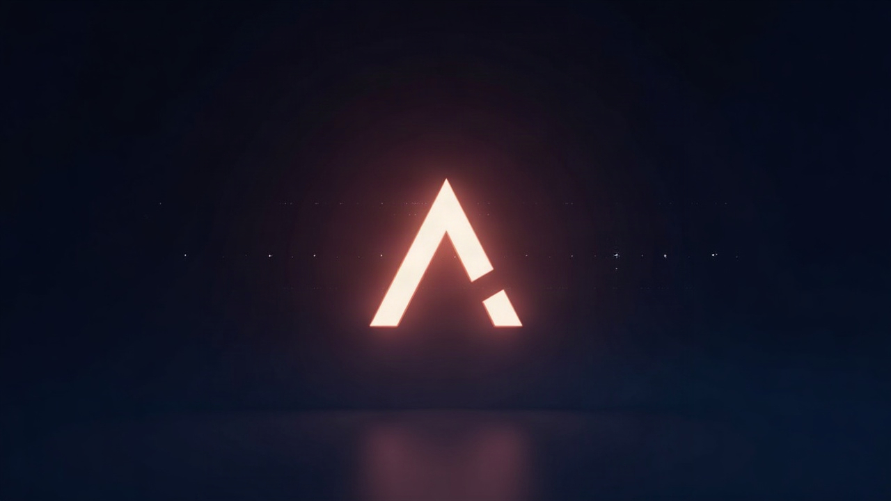 Glowing Aptos logo with a reset symbol over a minimalist testnet ledger, signaling genesis reset.