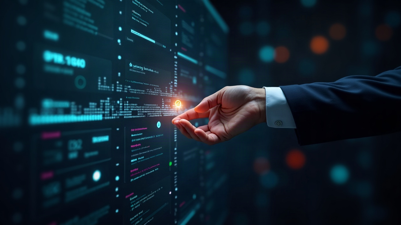 Fotorrealistic Cardano logo merging with a payment handshake over a secure HTTP flow, with a blockchain grid backdrop.