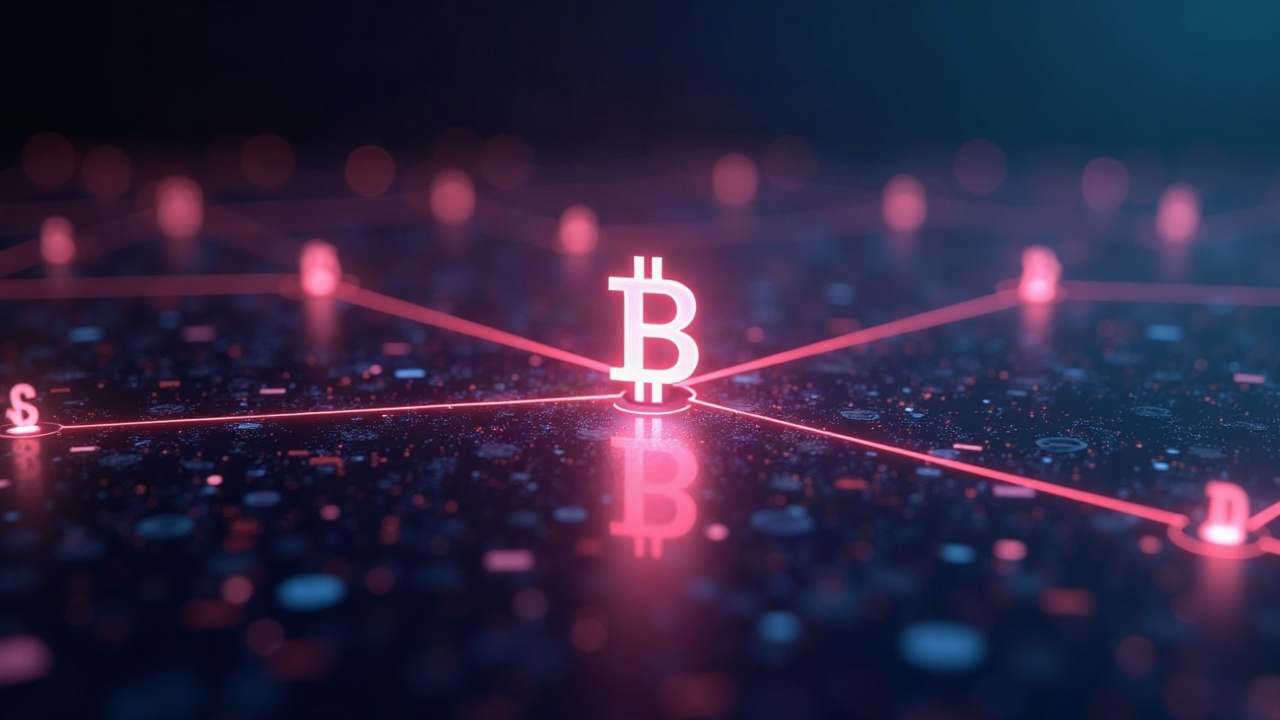 Photorealistic header: glowing USDT balance linked by neon threads to DeFi pool icons, illustrating Shared Inventory Hook.